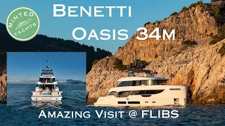 Benetti Oasis 34M Yacht Ultimate Luxury  Full Review amp Features  Best Yacht in the World [upl. by Jim]