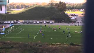 Schalke Training Kurzpassspiel im letzten Drittel [upl. by Kciremed486]