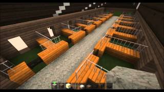 Minecraft Bauernhof Pferdestall Lets build [upl. by Aznarepse]