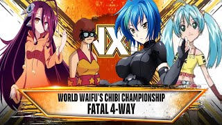 WWE 2K24 World Waifu Division 6122024  Velmac vs Xenovia vs Schwi vs Runo [upl. by Lang]