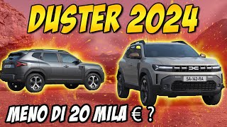 NUOVA DACIA DUSTER 2024  UNA GIGANTE A MENO DI 20 K [upl. by Ecille]