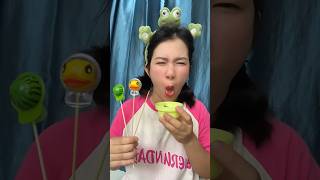 Candy Super sour candy mukbang 1308 shorts [upl. by Nyrmac304]