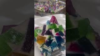 Gelatina colorida deliciosa ótima sobremesa receitas [upl. by Sinnoda]