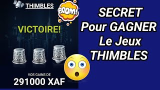 1xbet SECRET pour Gagner sur le jeux Thimbles 1xbet Betwinner [upl. by Sivar]