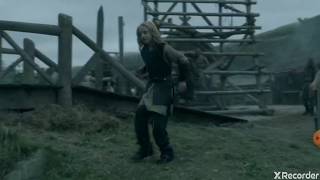 Vikings  Siggys Death Scene Bjorns Daughter 4x09 [upl. by Titus]