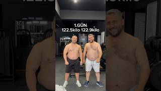 1306090120150180 günlük değişim beforeandafter challenge gymtransformation [upl. by Martel]