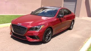 2018 Genesis G80 Sport Test Drive amp Fuel Economy [upl. by Maureen172]