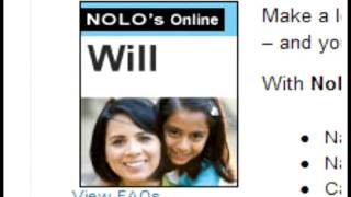 Nolo Online Will [upl. by Peltier]