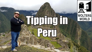 Visit Peru  Do You Tip in Peru [upl. by Neztnaj976]