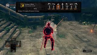 Dark Souls Remastered Weapon Showcase Silver Knight Straight Sword [upl. by Ylen]