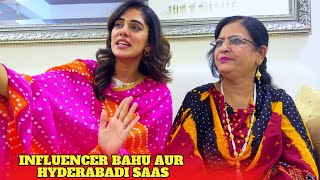 INFLUENCER BAHU VS HYDERABADI SAAS [upl. by Lubbi750]