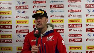 2024 Bennetts British Superbike Championship Tommy Bridewell [upl. by Nolahp500]