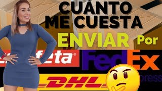 📦COMO COTIZAR UN ENVÍO FEDEXDHL ESTAFETA❓ Cuánto me cuesta un envio🤔 [upl. by Ratha]