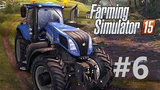 Wielkie żniwa rzepaku z 4 pól lets play fs15 [upl. by Nam927]