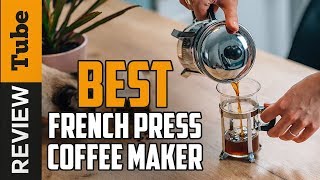 ✅ Coffee Maker Best French Press Coffee Maker Buying Guide [upl. by Atiniv703]