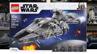 LEGO Star Wars 75315 IMPERIAL LIGHT CRUISER Review 2021 [upl. by Ardni36]