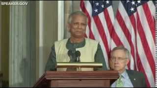 Gold Medal Ceremony Honoring Professor Muhammad Yunus [upl. by Aicillyhp]