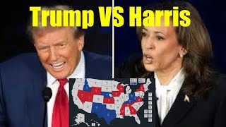 Die USWahl Prediction Stand 1November 2024Kamala Harris vs Donald Trump [upl. by Zemaj]