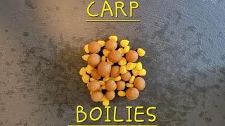 BEST Corn Boilies for carp Homemade Corn Boilies QUICK and EASYcarpfishing fishing carpbait [upl. by Erlene]