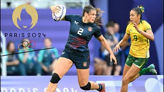 2024 Paris Summer OlympicsRugby 7’s United States Women win Bronze Medal [upl. by Haraz]