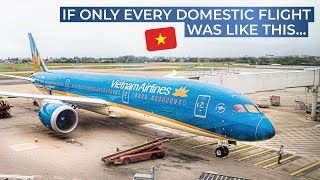 TRIPREPORT  Vietnam Airlines ECONOMY  Boeing 7879  Ho Chi Minh City  Hanoi [upl. by Panthia]