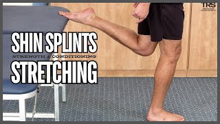 Raised Foot Shin Stretch  Ideal for Shin Splints [upl. by Regni]