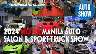 2024 Motul Manila Auto Salon and Sport Truck Show  Manila’s finest cars SUVs and trucks show off [upl. by Ahsam]