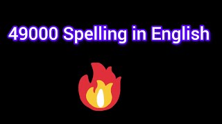 49000 Spelling in EnglishHow to Write 49000 in Words49000 Number NameSpelling of 49000 [upl. by Margy772]