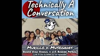 Murillo v Musegades Bowie High School v US Border Patrol excerpt [upl. by Nylidam208]