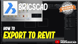 BricsCAD How To Export To Revit [upl. by Cyril]