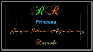 Princesa KaraokeJoaquin Sabina  Alejandro Sanz [upl. by Rosalinde]