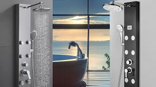 Top 5 Best Shower Panels  Best Shower Panel Systems Reviews in 2024 [upl. by Petua]