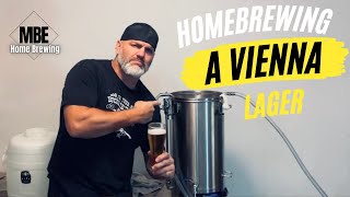 HomeBrewing A Vienna Lager Beer Recipe Using Ale Yeast [upl. by Deste]