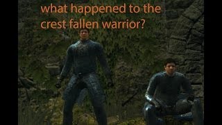 dark souls what happened to the crest fallen warrior [upl. by Yemarej573]