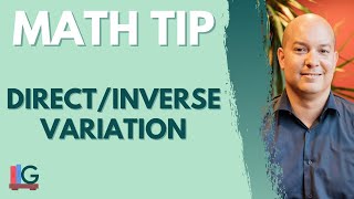 SATACT Math Tip Direct and Inverse Variation [upl. by Orel409]