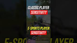 ESPORTS Player VS CLASSIC Player Sensitivity  Best Zero Recoil Sensitivity for BGMI [upl. by Dinan]