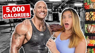 I Ate The Rocks BRUTAL 7 MEAL DIET And WORKOUT [upl. by Bowman]