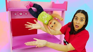 Puppen Video für Kinder Ein neues Bett für Baby Born 2 Folgen am Stück [upl. by Rihana]