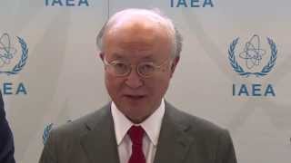 IAEA Remarks to Media on Iran Visit [upl. by Aylmer617]