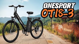 ONESPORT Ebike  OT183 road ebike25KMH 250W [upl. by Mandych]