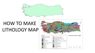 GEOLOGICALLITHOLOGY MAP oF TURKEY [upl. by Zacharie]