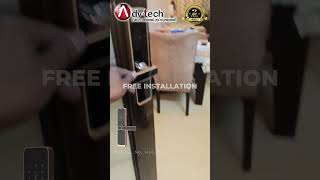 Advtech Digital Handel Lock Free Installation 2 Year Warranty AdHLG02 [upl. by Edeline]