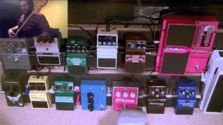 Bass Pedalboard Demo [upl. by Barmen]