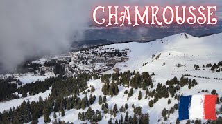 CHAMROUSSE  FRENCH ALPS  FRANCE  SKIING  Travelling and Flying [upl. by Ytsrik]