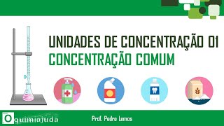 Unidades de Concentração  Parte 01  Concentração Comum [upl. by Akilegna]