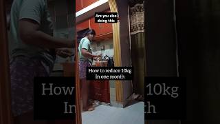 How to reduce 10kg in 1 month fitsakshi viral trendingshorts youtubeshorts fitness [upl. by Giltzow167]