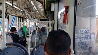 Perjalanan Naik Busway koridor 10 dengan rute PGC Cililitan Jakarta Timur ke Tanjung Priok Jakarta [upl. by Huttan247]