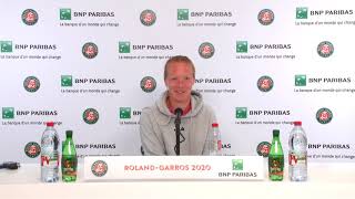 Bertens denies faking injury at Roland Garros [upl. by Arriaes]