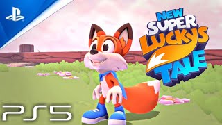 New Super Luckys Tale Fun and Adventure Await  PS5 Gameplay [upl. by Ellehcam288]