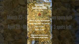 Sunfire Retreats 2024 Schedule [upl. by Nared]